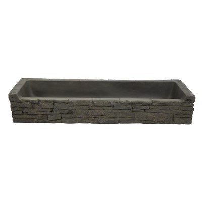 Front-spill Straight Stacked Slate Toppe