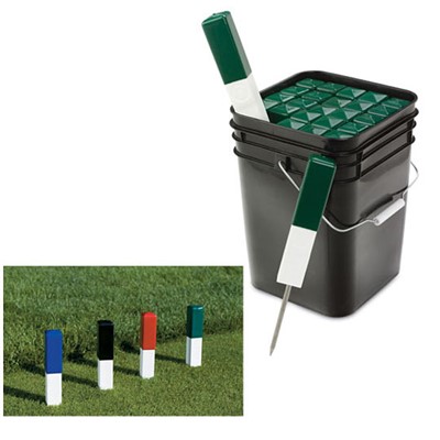 GREEN & WHITE DIRECTIONAL MARKERS