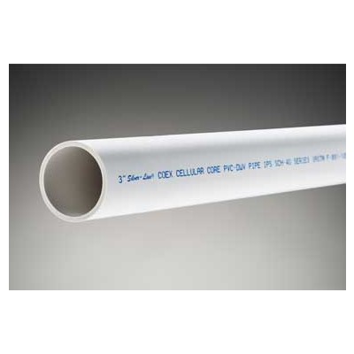 4" BE Cellular Core S&D PVC Pipe (1140)