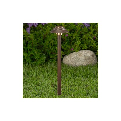  Copper And Brass Path Light No Lamp