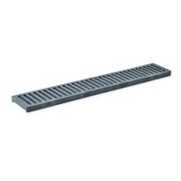  2' Channel Grate Grey